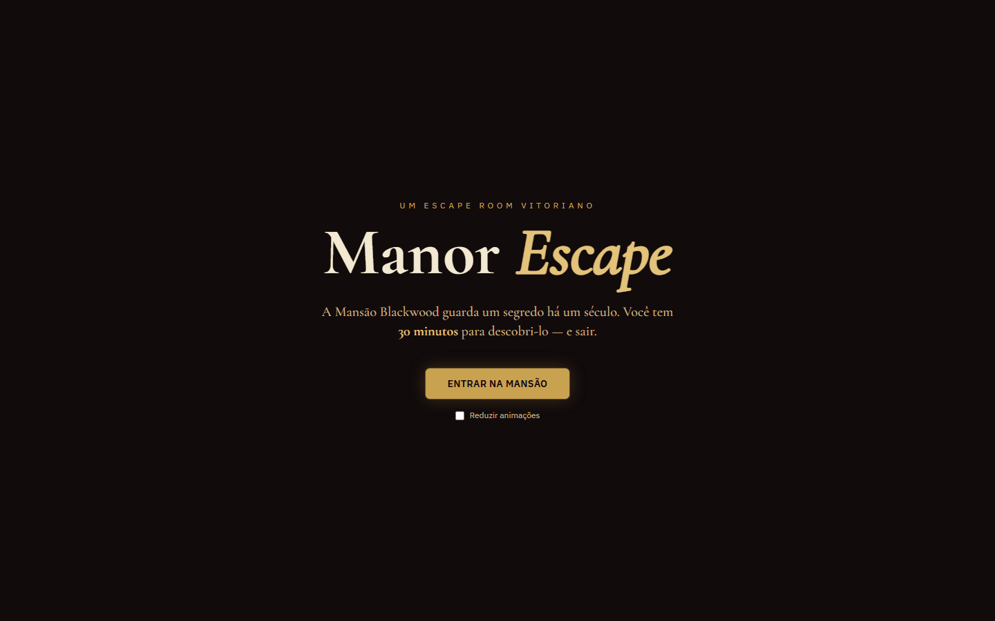 Screenshot of Manor Escape
